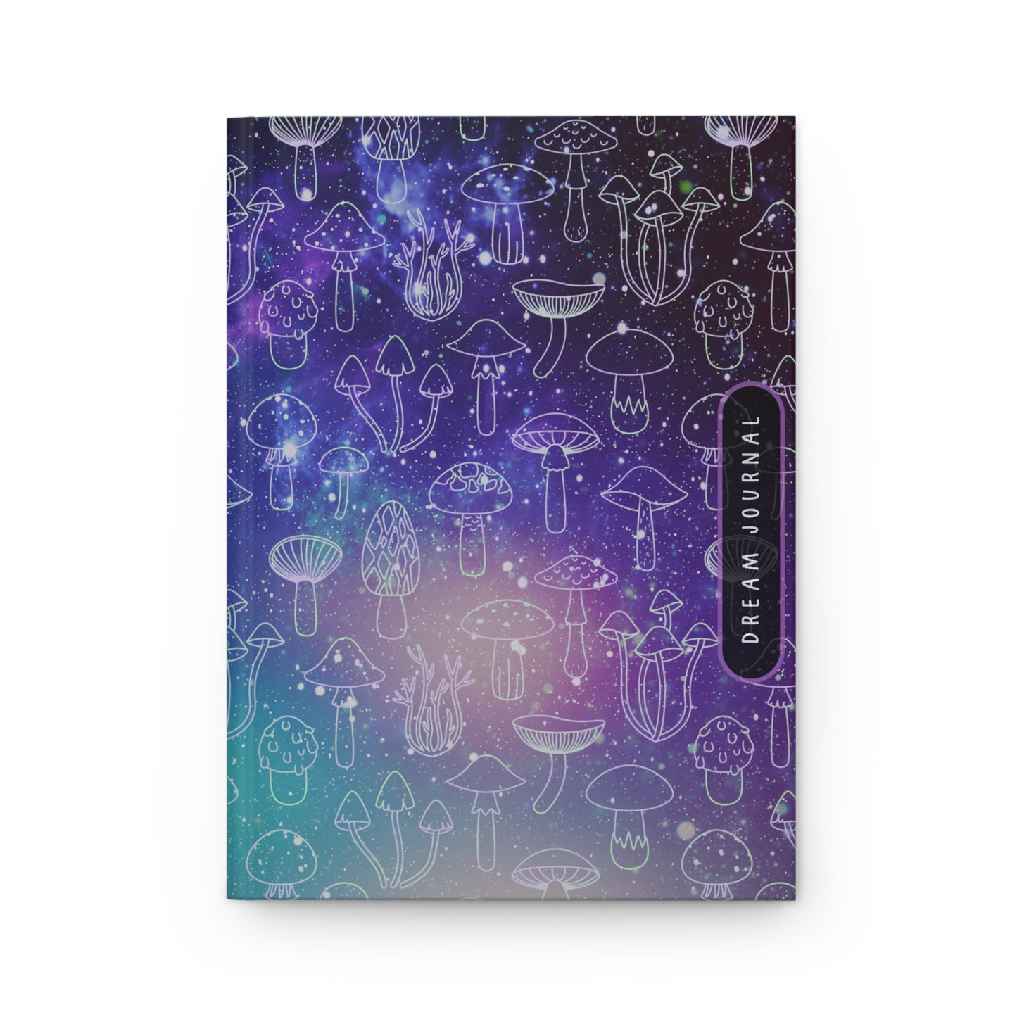 Dream Journal - Hardcover Matte - Mystical Mushroom Design - Perfect for Writing and Creativity