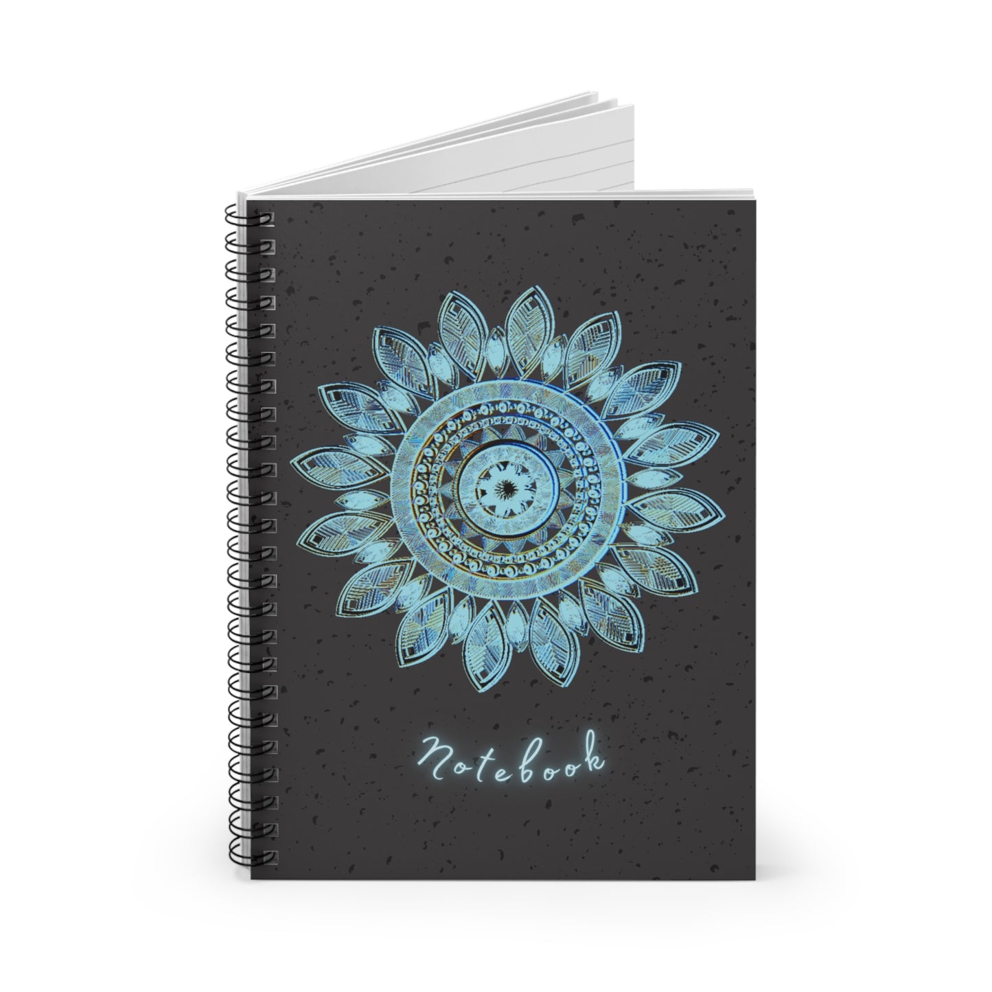 Mandala Spiral Notebook - Ruled Line for Creative Souls