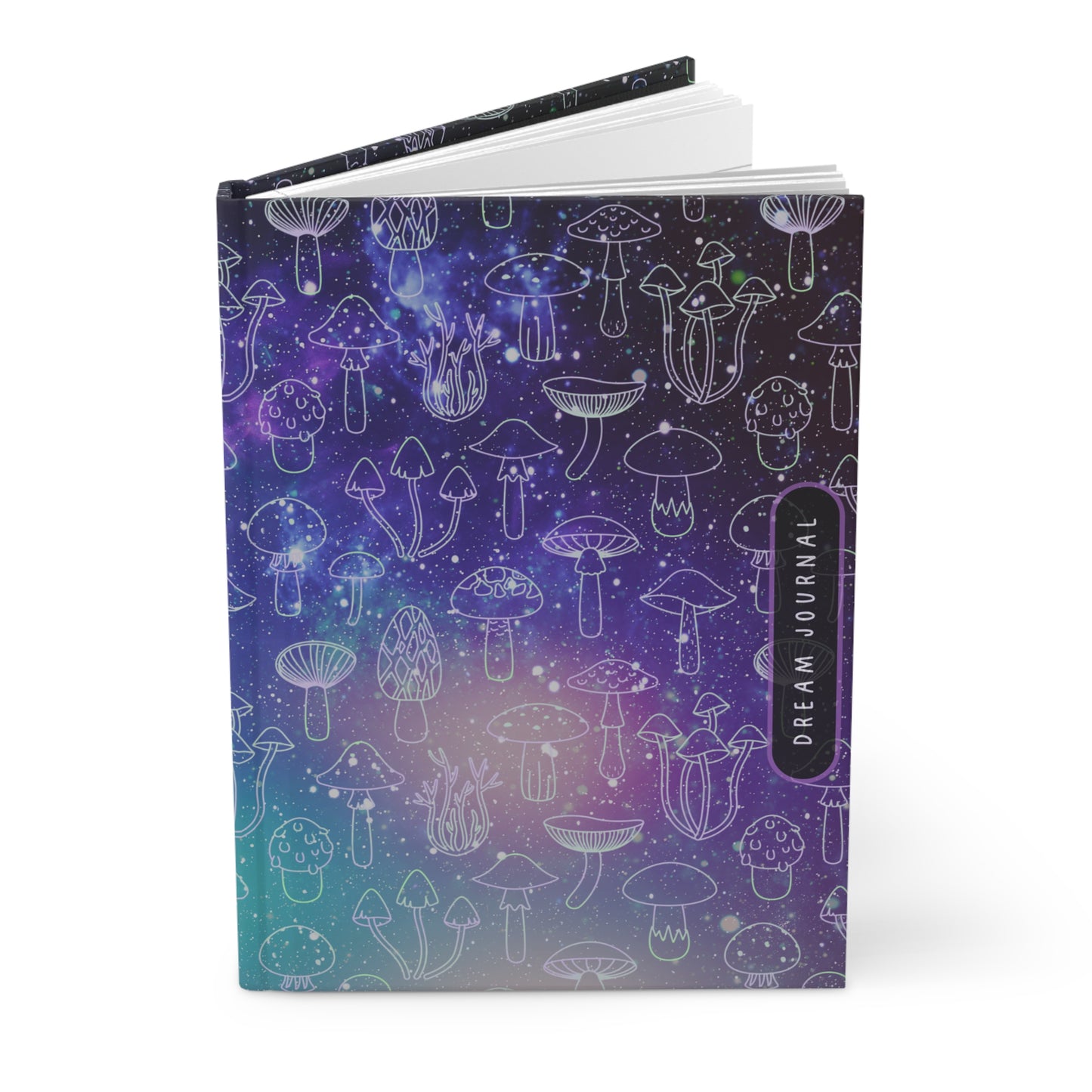 Dream Journal - Hardcover Matte - Mystical Mushroom Design - Perfect for Writing and Creativity