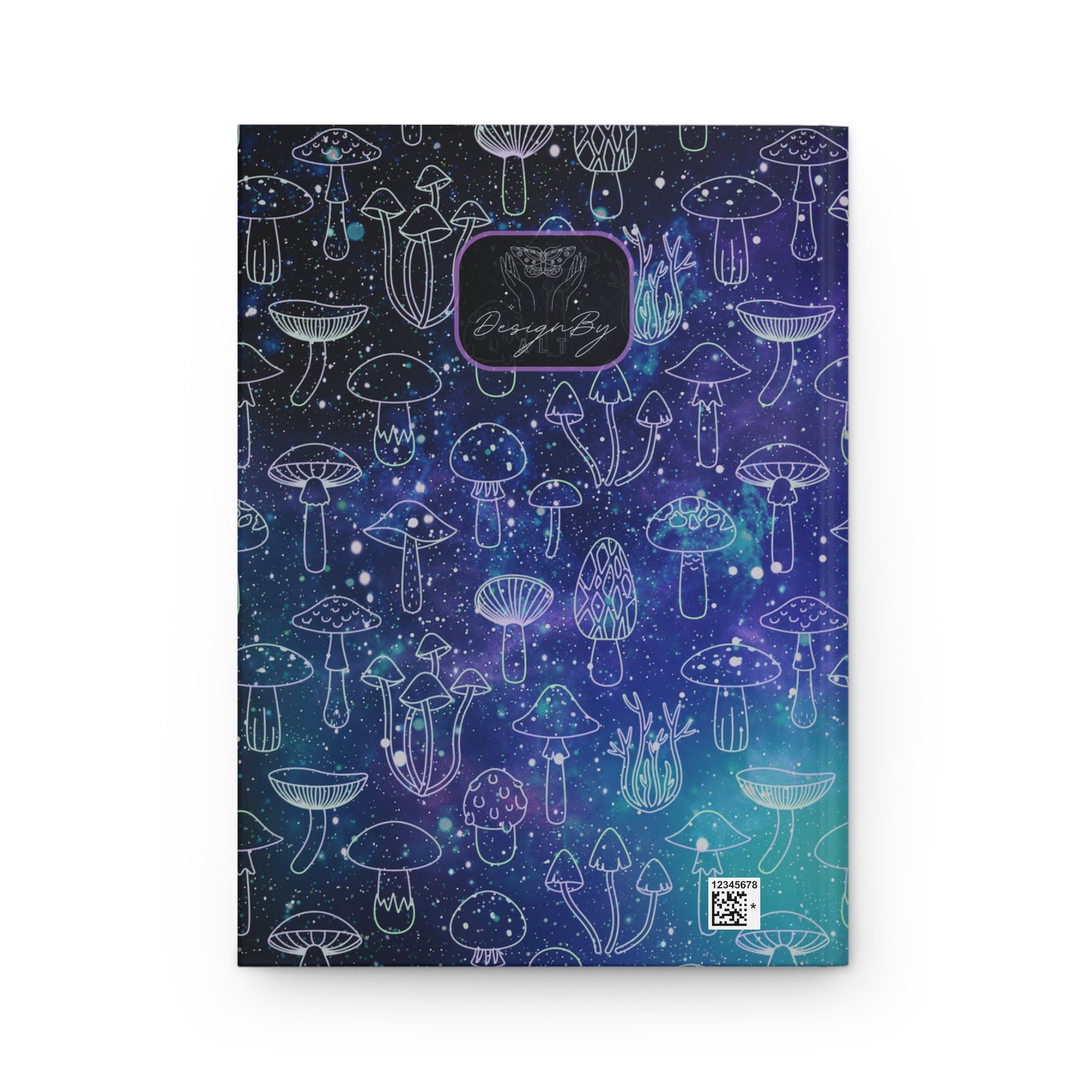 Dream Journal - Hardcover Matte - Mystical Mushroom Design - Perfect for Writing and Creativity