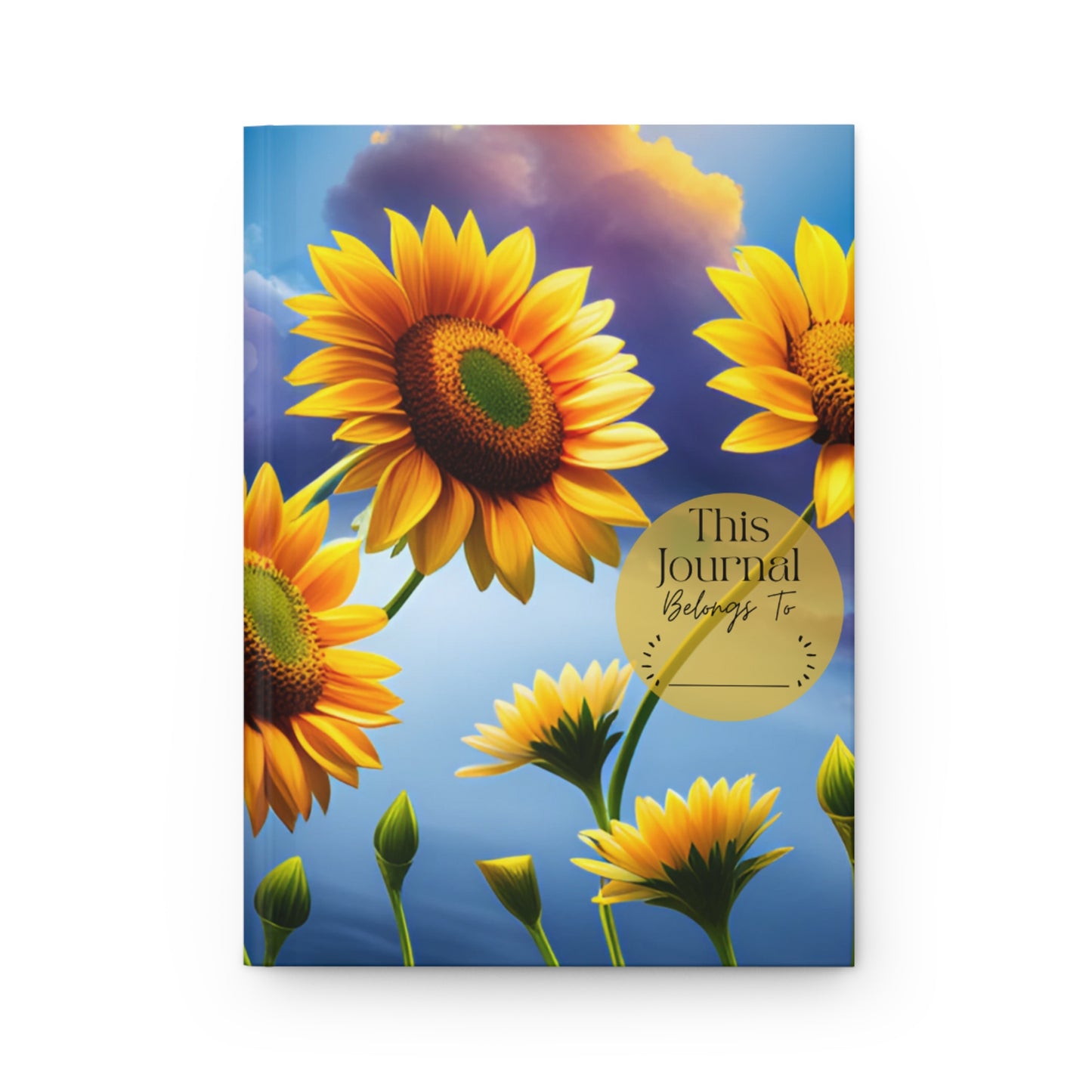 Sunflower Hardcover Journal - Perfect for Personal Reflections, Gifts & Celebrations